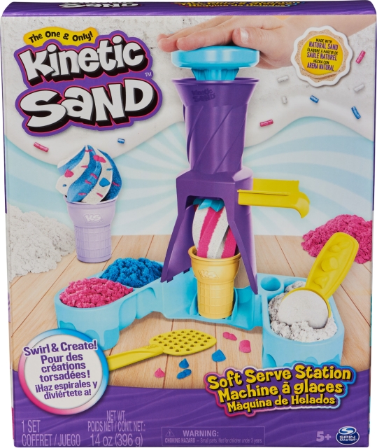 Kinetic Sand Soft Serve Station - lekesett med iskrem