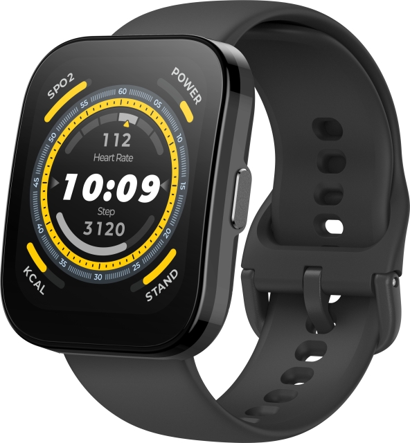 Amazfit Bip 5 smartklokke, 46 mm, svart