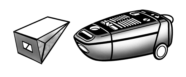 Nordic Quality PH 2174 Dammsugarpåsar, 5 st