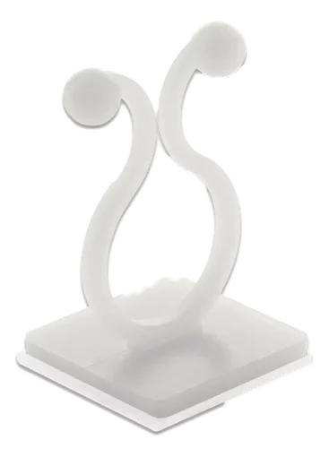 DeLOCK Kabelbor med selvklebende hylse natur 10 stk