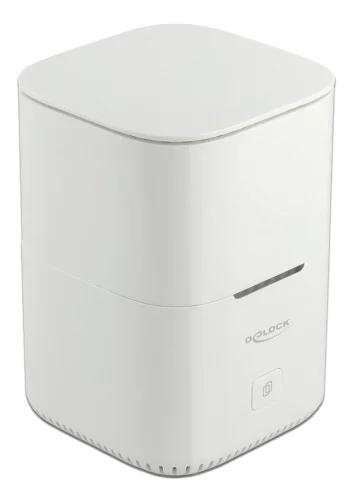 DeLOCK M.2-dokkingstasjon 2 x M.2 NVMe PCIe SSD med kloningsfunksjon