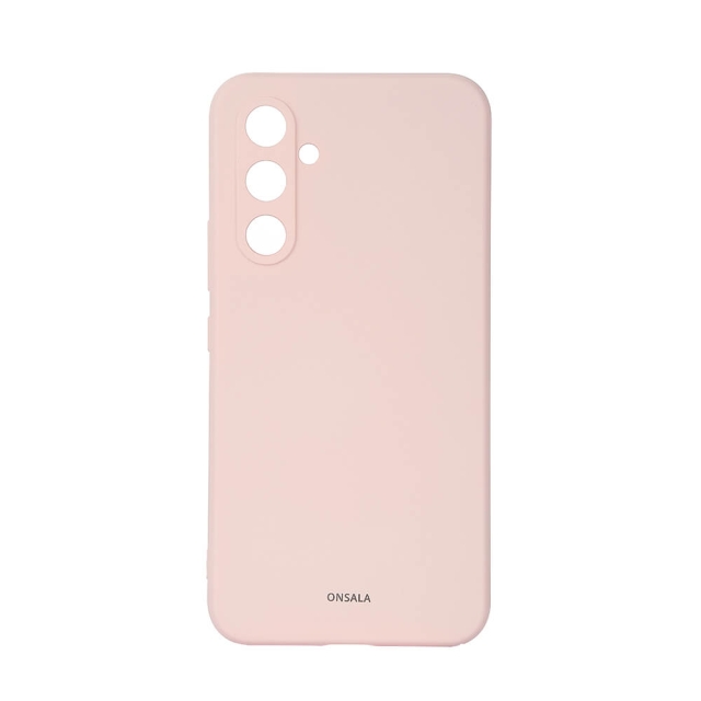 Onsala Mobildeksel med Silikonfølelse Rosa - Samsung A55 5G