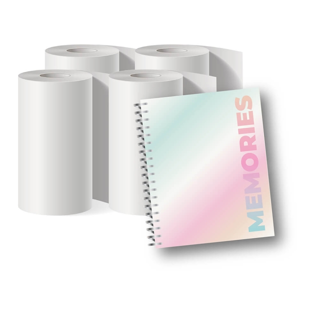 Mobility On Board Refill Pixiprint 4 Ruller Inkl. Stickers