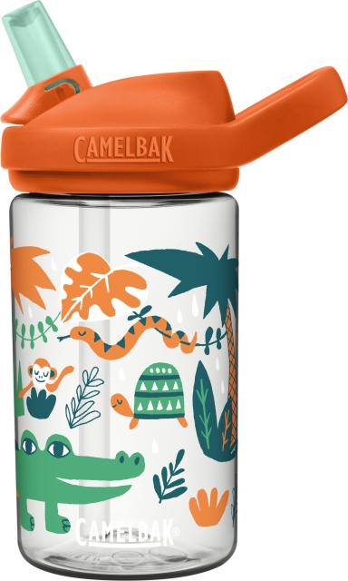 Camelbak Eddy+ Kids 0,4L vannflaske, Jungle Animals