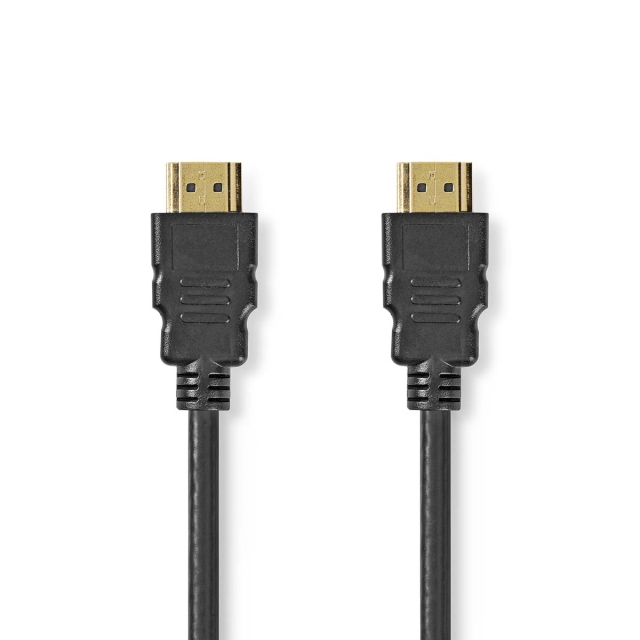 Nedis Ultra High Speed ​​HDMI ™ Cable | HDMI ™ -kontakt | HDMI ™ -kontakt | 8K@60Hz | 48 Gbps | 1.00 m | Rund | 6.0 mm | Sort | Label