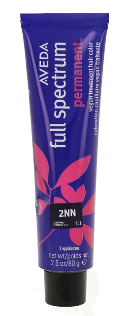 Aveda Full Spectrum Permanent Vegan Pure Tone Hair Color 80 g 2NN