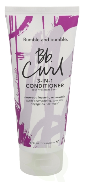 Bumble and Bumble Bumble & Bumble Curl 3 In 1 Conditioner 200 ml Rinse-Out, Leave-In, Or Co-Wash