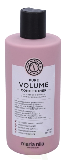 Maria Nila Pure Volume Conditioner 300 ml uten sulfat og parabener