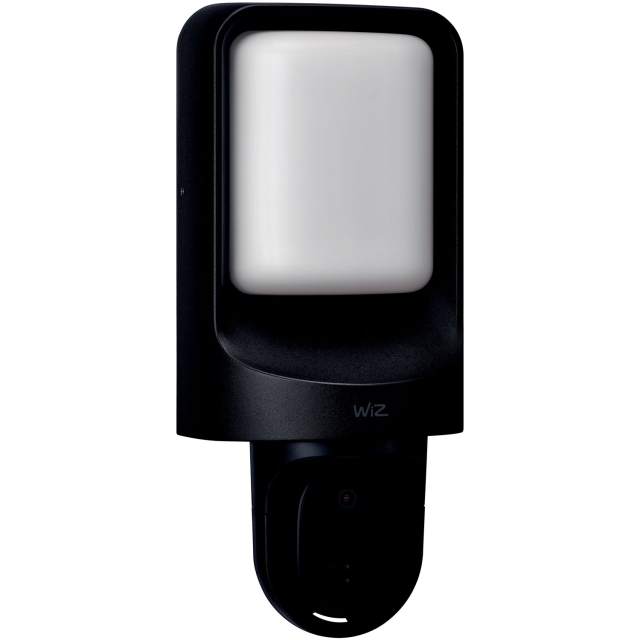 WiZ WiFi Smart vegglampe utendørs med innebygd kamera