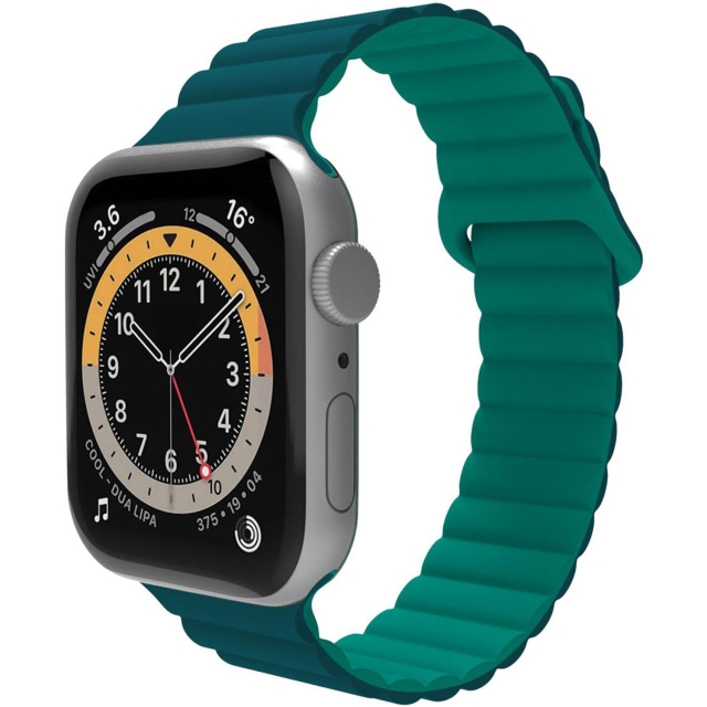 Celly Armbånd til Apple Watch 42/44/45mm Magnetic Green