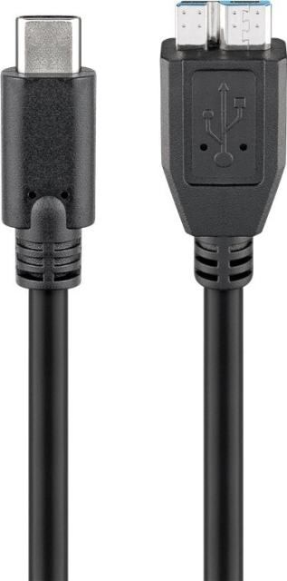 Goobay USB-C til micro-B-kabel, 0,6 m