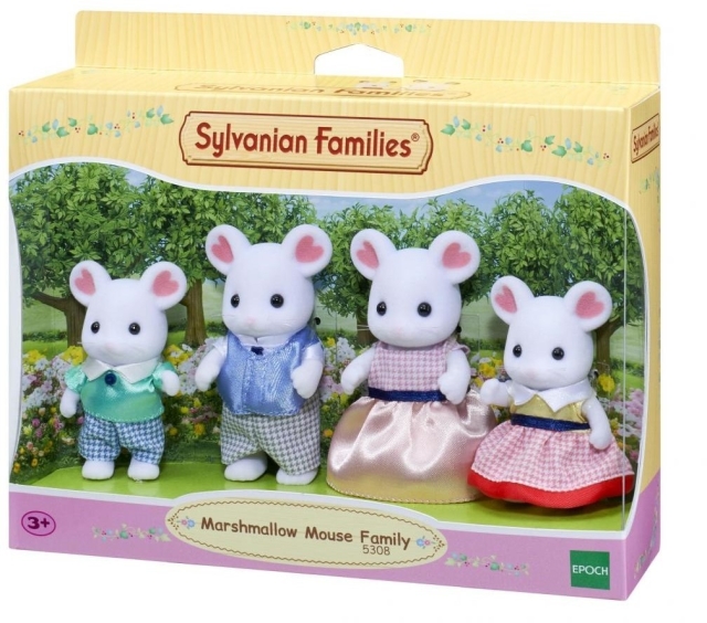 Sylvanian Families Marshmallow Mouse-familien