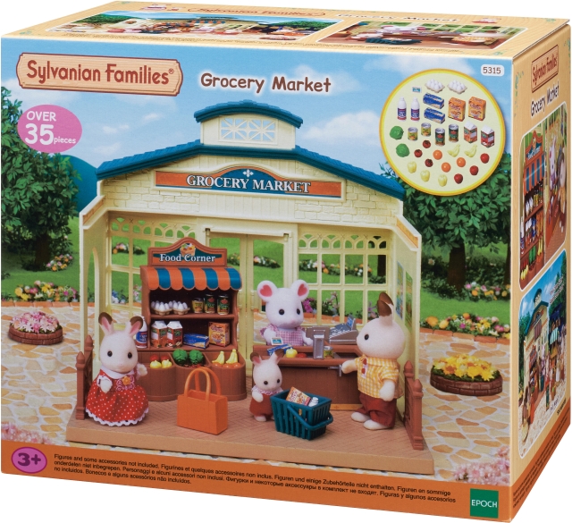 Sylvanian Families Supermarked i landsbyen