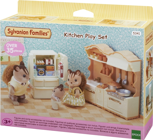 Sylvanian Families Bondegårdskjøkken med kjøleskap