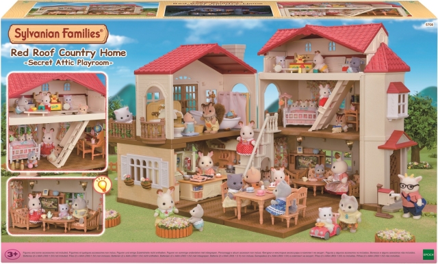 Sylvanian Families 5708 - Rekkehus i åssiden