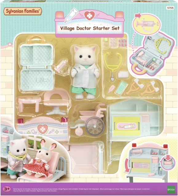 Sylvanian Families Legesett til starthuset