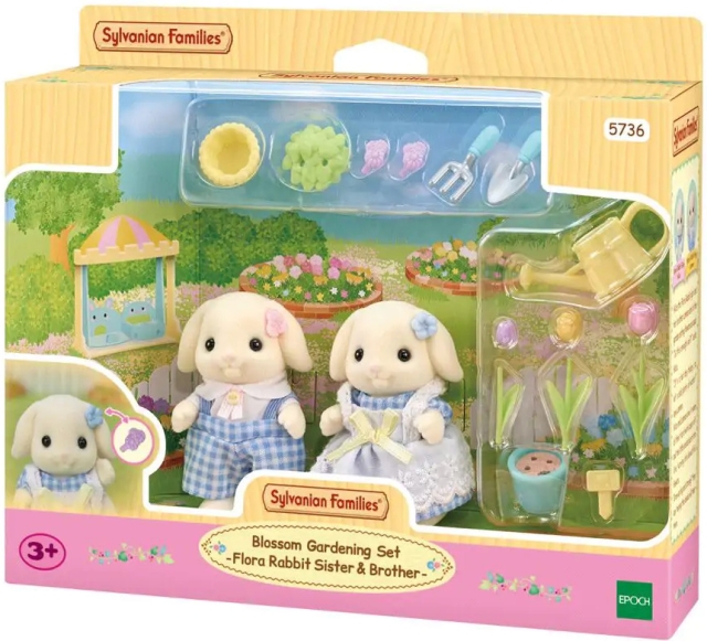Sylvanian Families Hagesett med figurer