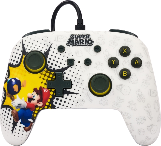 PowerA Enhanced Wired Controller, Bob-omb Blast, Switch