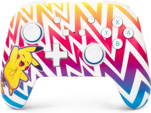 PowerA Forbedret trådløs kontroller, Pikachu Vibrant, Switch