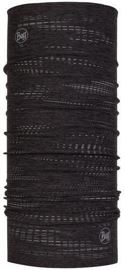 Buff DryFlx tube skjerf, svart med refleks