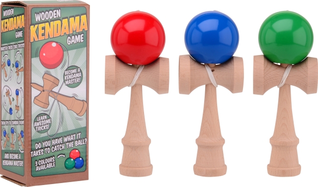 Techwo Kendama-spill i tre, sortiment