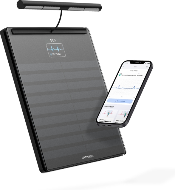 Withings Body Scan smartvekt, svart
