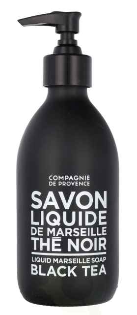 Compagnie De Provence Marseille flytende såpe 300 ml svart te