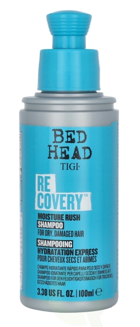 TIGI Bh Recovery Moisture Rush Shampoo 100 ml For tørt, skadet hår