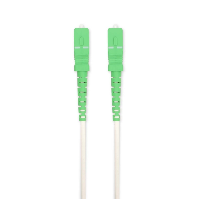 Nedis Glassfiber patchkabel | SMF (Single Mode Phase) | SC/APC | SC/APC | 100 Gbps | 6.00 m | Hvit | Gift Box with Euro Lock