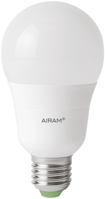 Airam LED frosted pære, E27, 4000K, 810 lm, opal