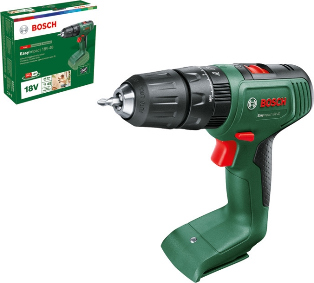 Bosch EasyImpact 18V-40 Solo batteridrevet drill, uten batteri