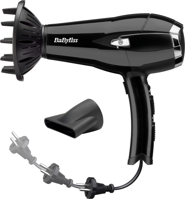 BaByliss D374DE Cordkeeper 2000 hårføner