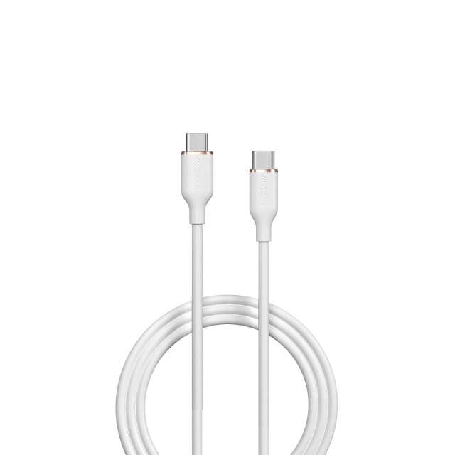 Devia kabel Jelly EC632 USB-C - USB-C 1,2 m 60W 3A hvit