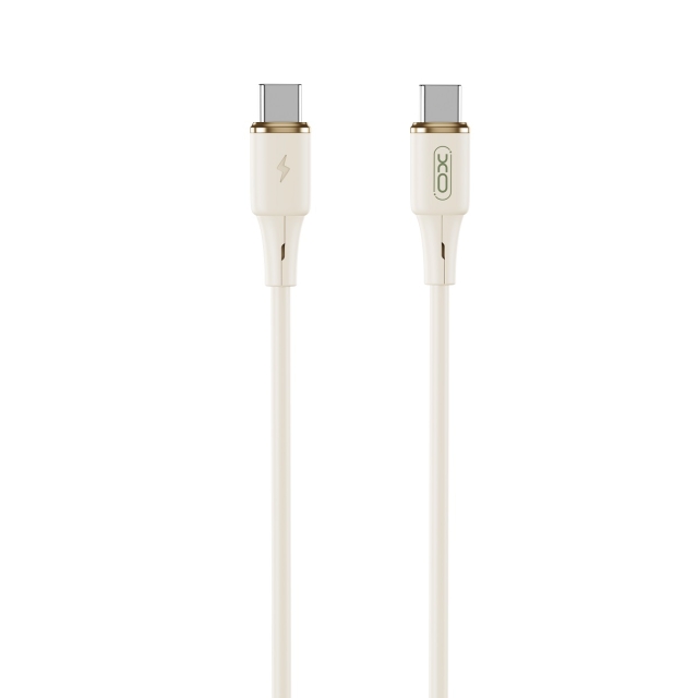 Xo kabel NB-Q261 PD USB-C - USB-C 1m beige 60W