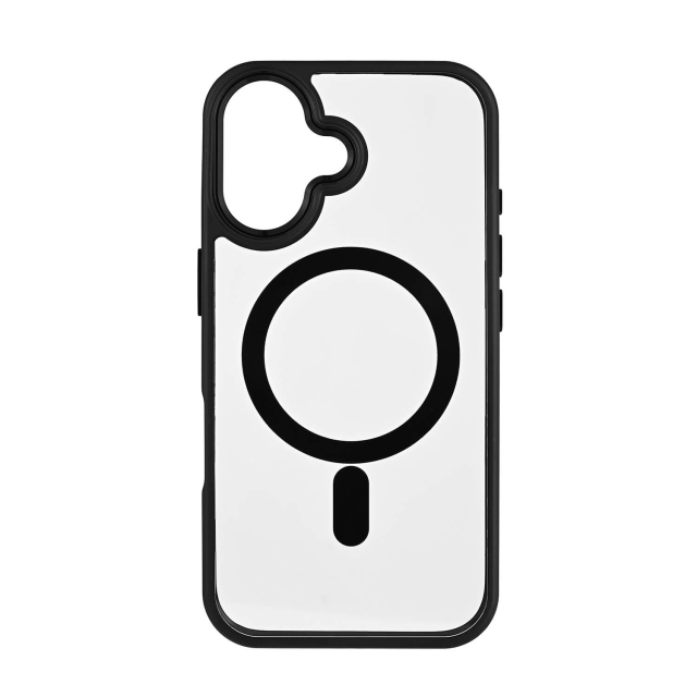 Onsala Mobildeksel Bumper MagSeries Svart & Klar - iPhone 16