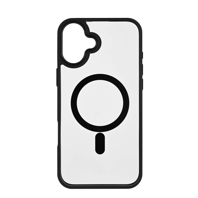 Onsala Back Bumper Clear Case MagSerie iPhone 16 Plus Clear Case Black