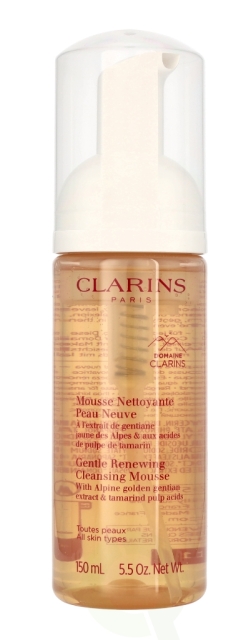 Clarins Gentle Renewing Cleansing Mousse m/pumpe 150 ml