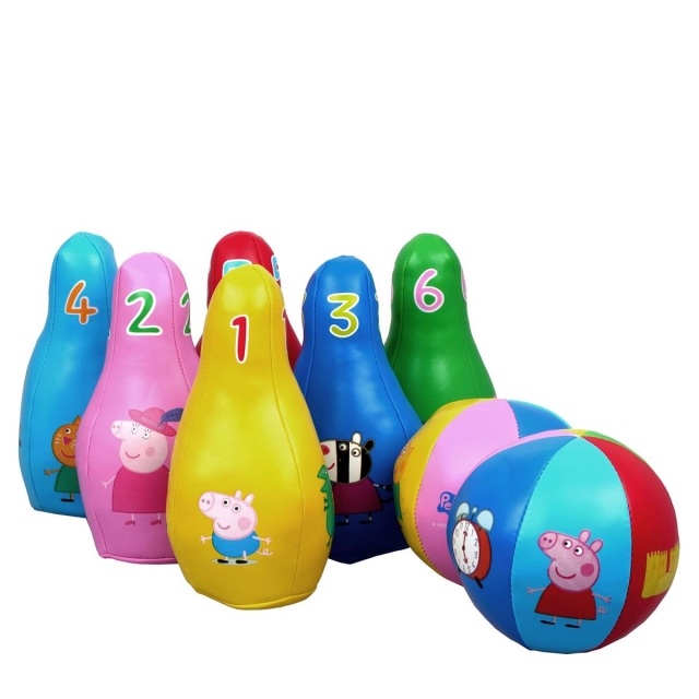 Barbo Toys Peppa Pig Soft Bowling-sett