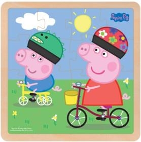 Barbo Toys Peppa Pig trepuslespill Bikeride