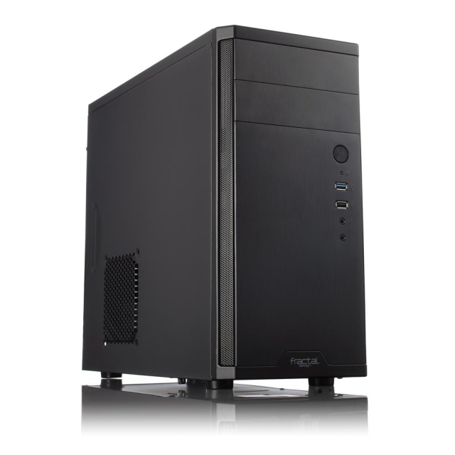 Fractal Design Kab Fractal Design Core 1100 minitower Svart uten PSU