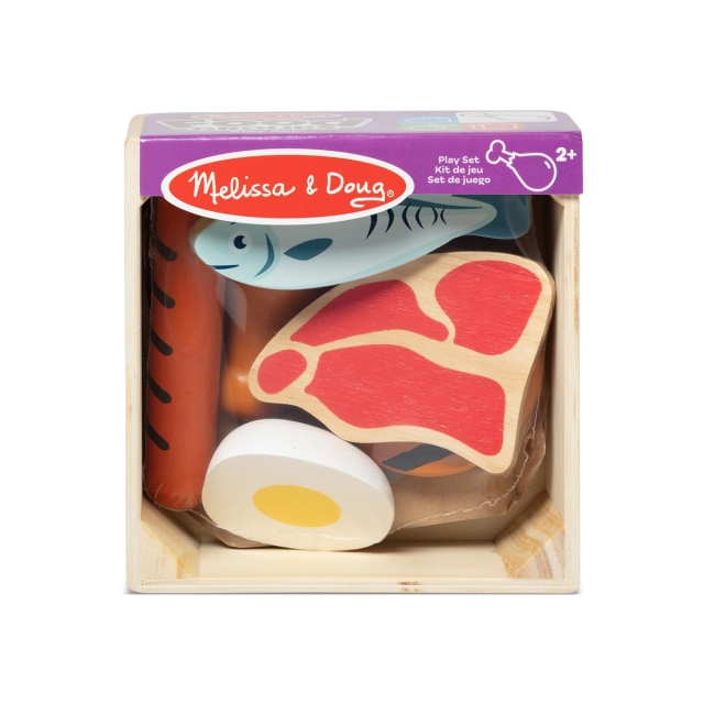 Melissa & Doug Lekesett i tre fra matvaregruppene - Protein