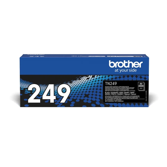 Brother TN249BK laserblekkpatron, svart
