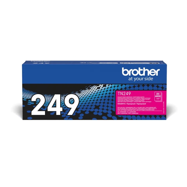 Brother TN249M laserblekkpatron, magenta