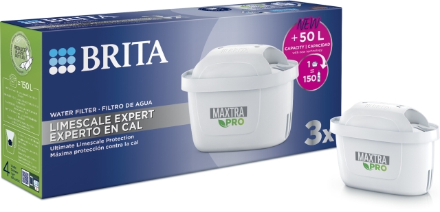 BRITA Maxtra Pro avkalkingsfilter, 3 stk