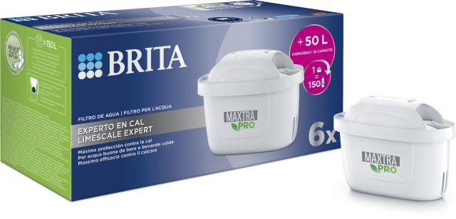 BRITA Maxtra Pro avkalkingsfilter, 6 stk