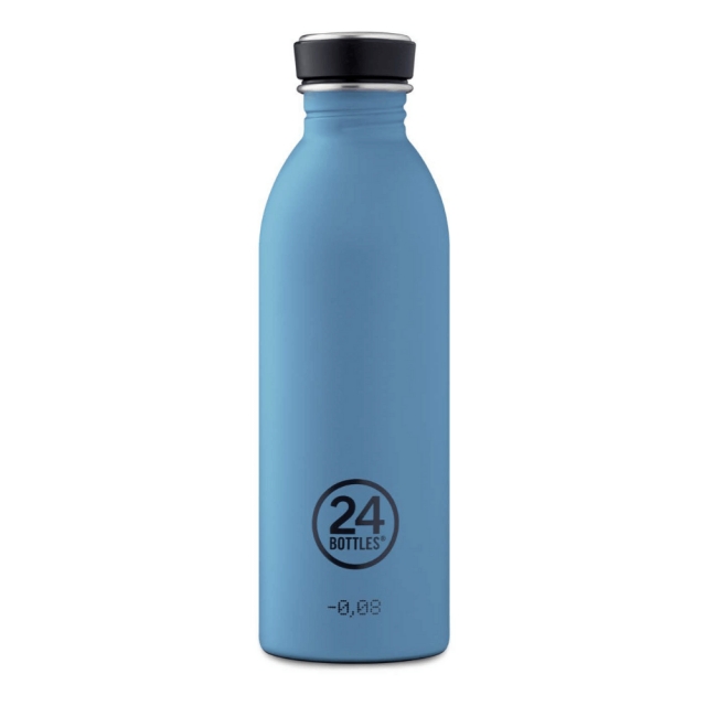 24Bottles - Urban Bottle 0,5 L - Stone Finish - Powder Blue (24B700)