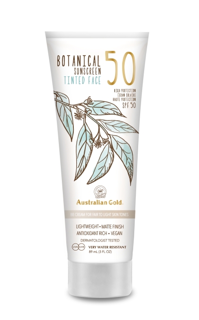 Australian Gold Botanical Tinted Face Cream SPF 50 88 ml - Fair/Light