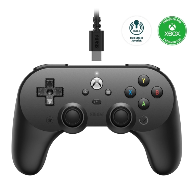 8Bitdo Pro 2 kablet Xbox Gamepad svart