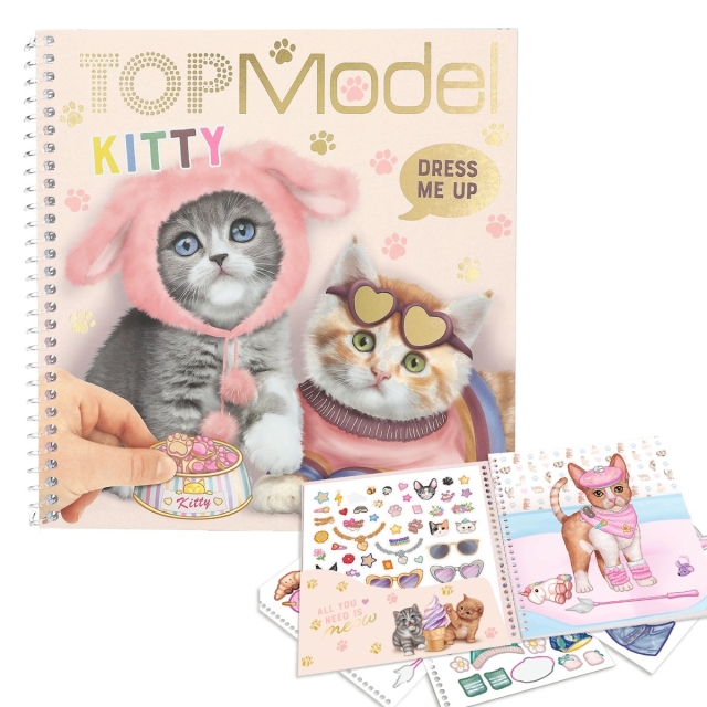 TOPModel Dress Me Up Stickerbook KITTY (0412965)