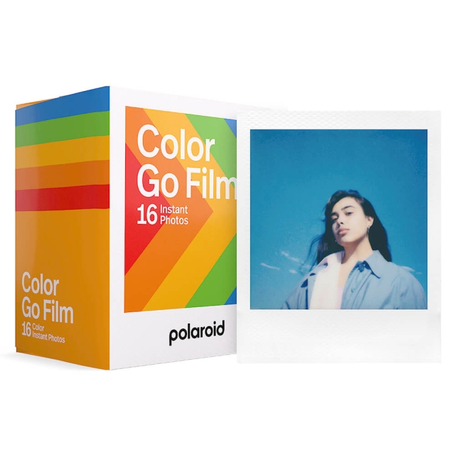 Polaroid Fargefilm Go Hvite Rammer 2-pak